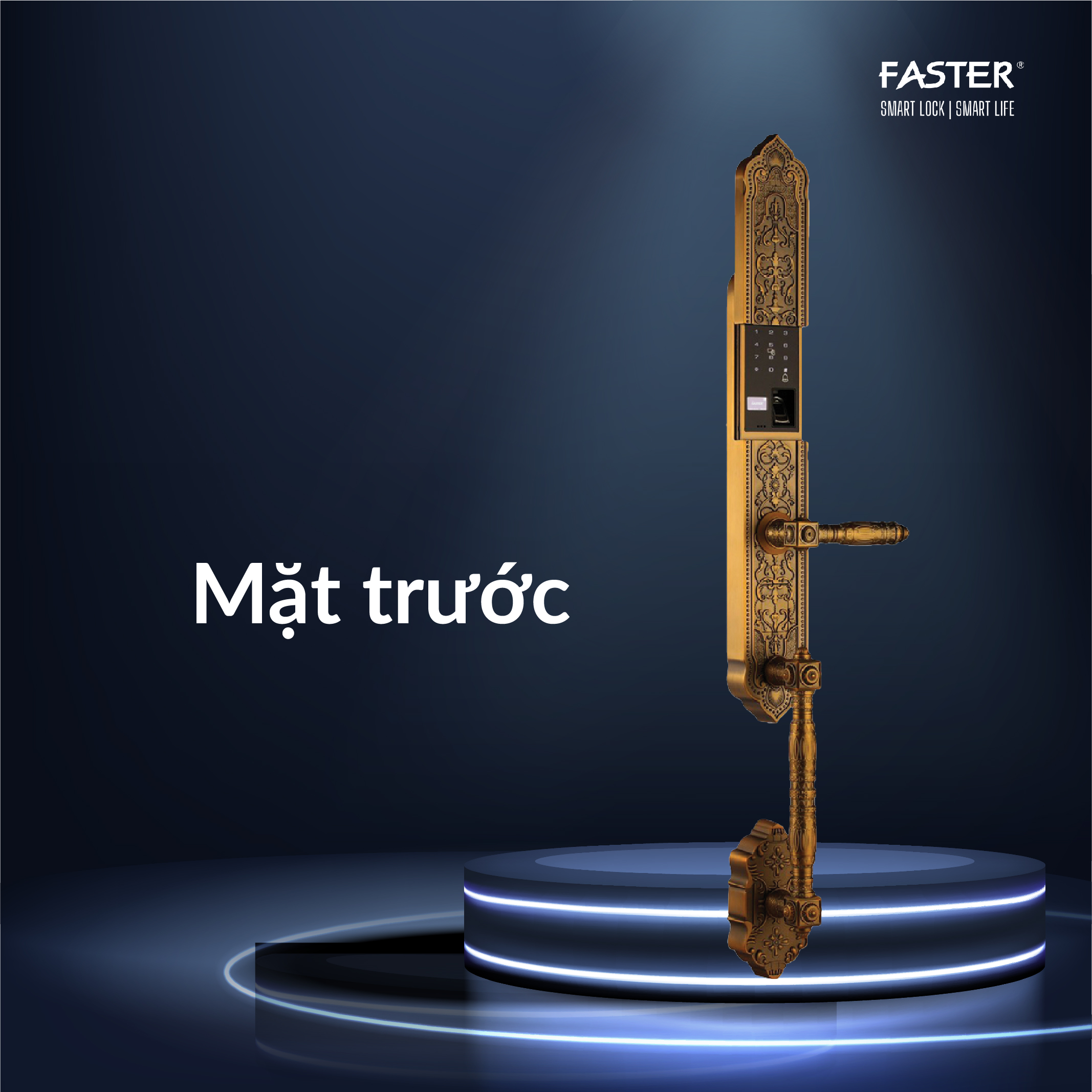 Khóa cửa đại sảnh FS009 AC Khóa cửa thông minh Faster Khóa cửa vân tay Faster Khóa cửa thông minh thẻ từ Khóa cửa thông minh khuôn mặt Face ID Khóa cửa thông minh cửa gỗ Khóa cửa thông minh cửa nhôm Khóa cửa thông minh cửa sắt