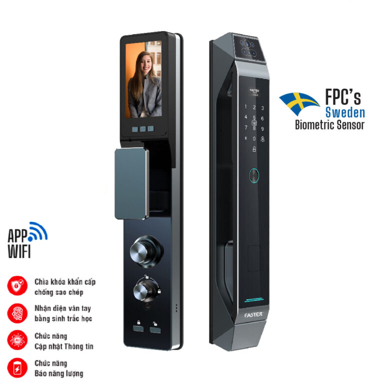 Khóa cửa thông minh - Faster-lock.vn
