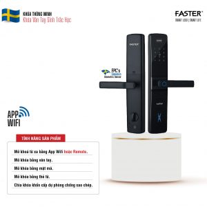 Khóa vân tay FS800APP BL