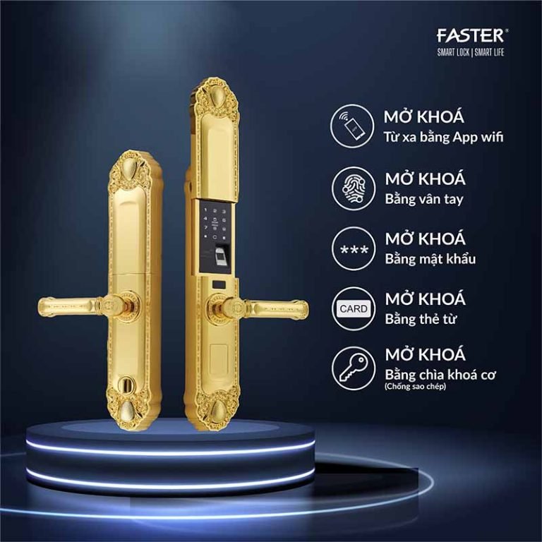 Khóa cửa đại sảnh FS039-1 24K