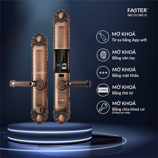 Khóa cửa đại sảnh Faster FS039-1 AC