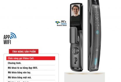 Khoá vân tay chuông hình FS0061 MG