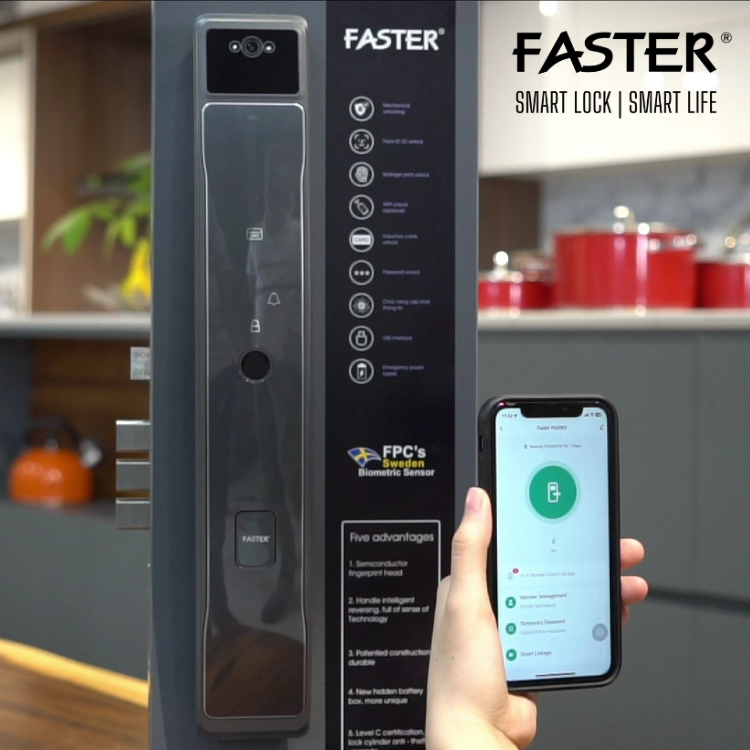 7+ mẫu khóa vân tay điều khiển từ xa tốt nhất 2024 Khóa cửa thông minh Faster Khóa cửa vân tay Faster Khóa cửa thông minh thẻ từ Khóa cửa thông minh khuôn mặt Face ID Khóa cửa thông minh cửa gỗ Khóa cửa thông minh cửa nhôm Khóa cửa thông minh cửa sắt