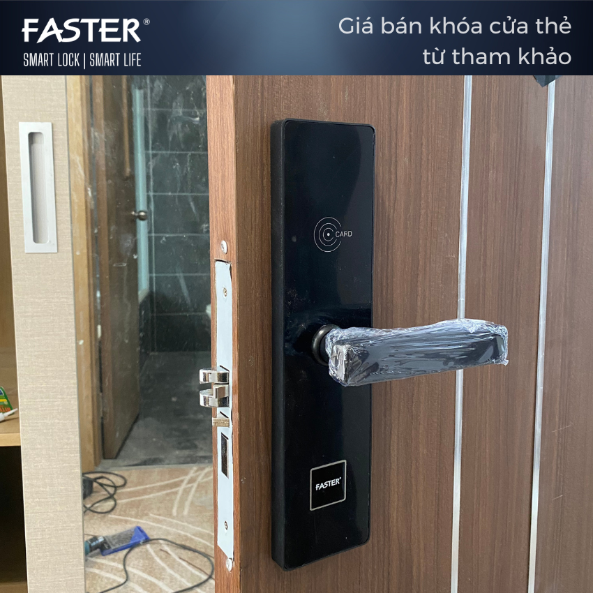 Giá bán khóa cửa từ: Tham khảo ngay để quyết định dễ dàng Khóa cửa thông minh Faster Khóa cửa vân tay Faster Khóa cửa thông minh thẻ từ Khóa cửa thông minh khuôn mặt Face ID Khóa cửa thông minh cửa gỗ Khóa cửa thông minh cửa nhôm Khóa cửa thông minh cửa sắt