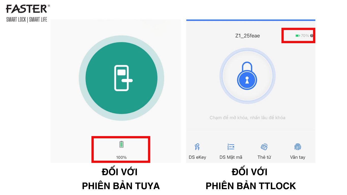 Kiểm tra tình trạng pin qua ứng dụng điện thoại