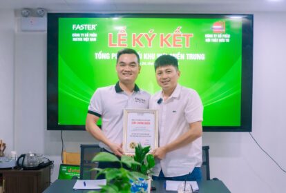 Khóa thông minh Faster ký kết hợp tác với Đức Tú Furniture