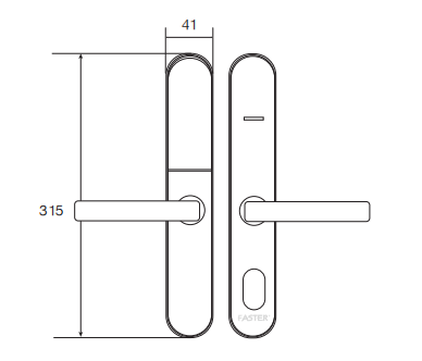 Thông số khóa khách sạn HFS 6082