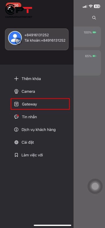 Cài đặt Gateway G2