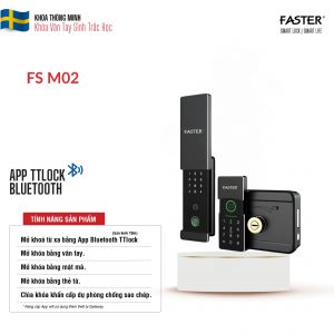 Khóa vân tay cửa cổng FS M02