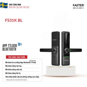 Khóa vân tay thông phòng FS31K BL