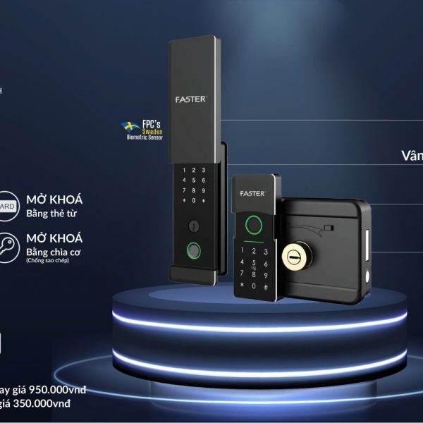 Chức năng khóa vân tay cửa cổng FS M02