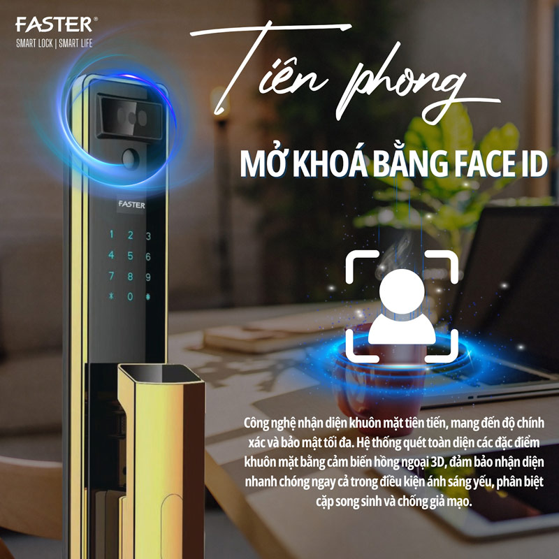 Khóa cửa nhận diện khuôn mặt là gì?