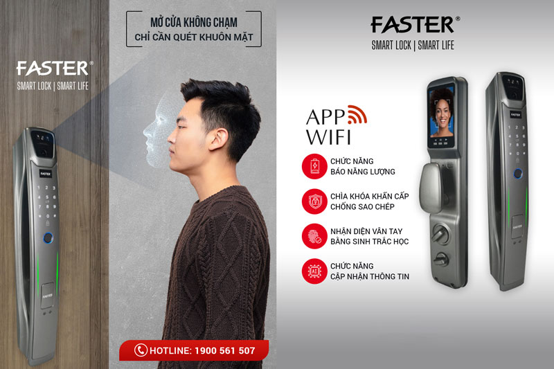 Khóa thông minh nhận diện gương mặt là gì?