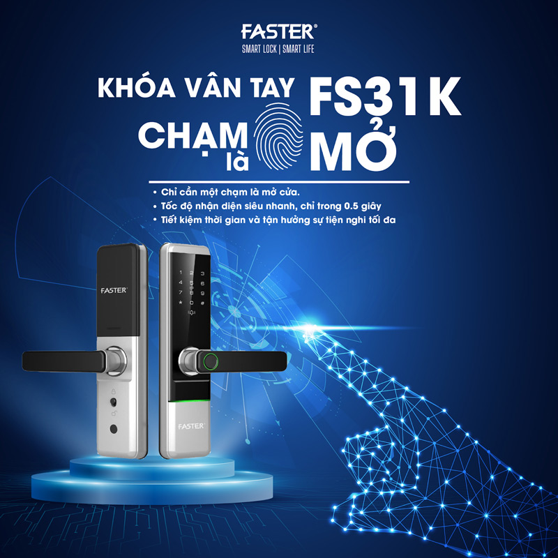Công nghệ bảo mật khóa vân tay