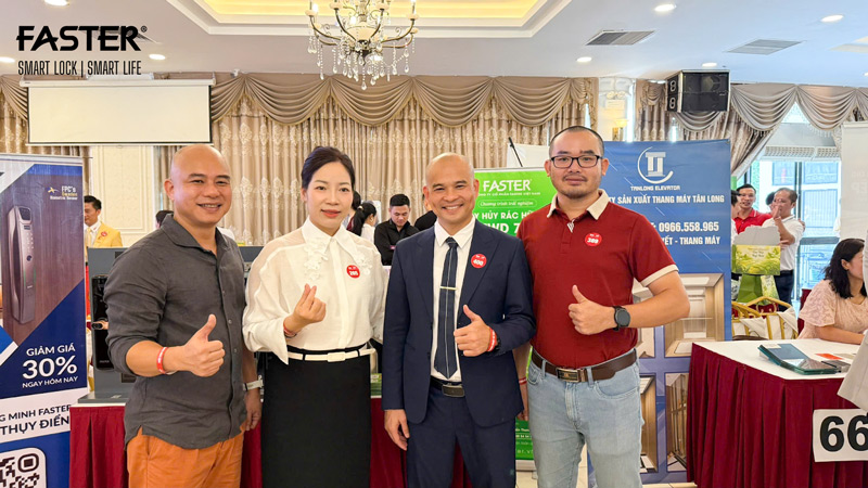 Faster Lock tham dự BNI HANOI 6 2