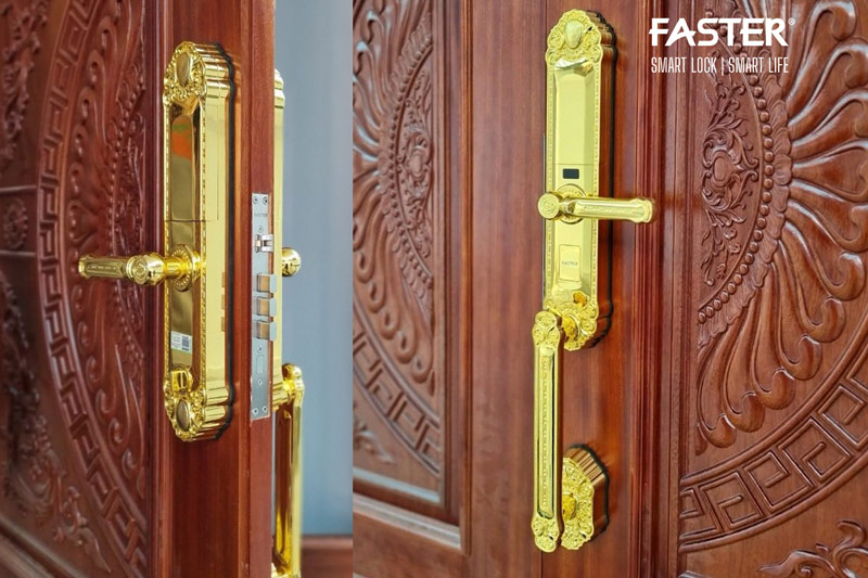 khóa cửa đại sảnh