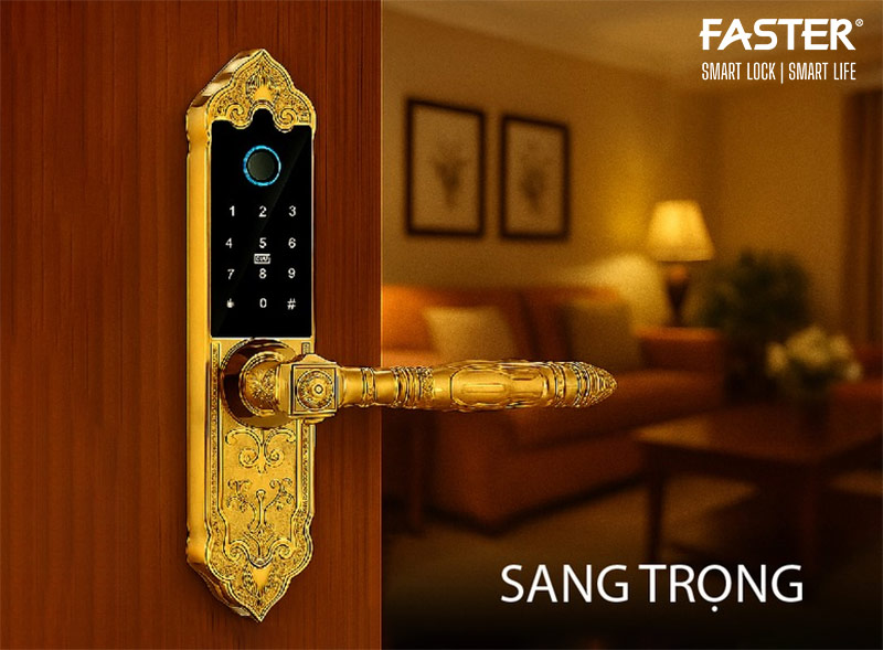 khóa cửa đại sảnh Phù hợp với thiết kế và kiến trúc