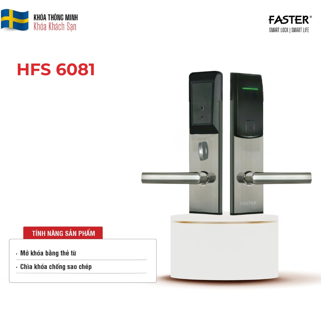 Khóa khách sạn HFS 6081
