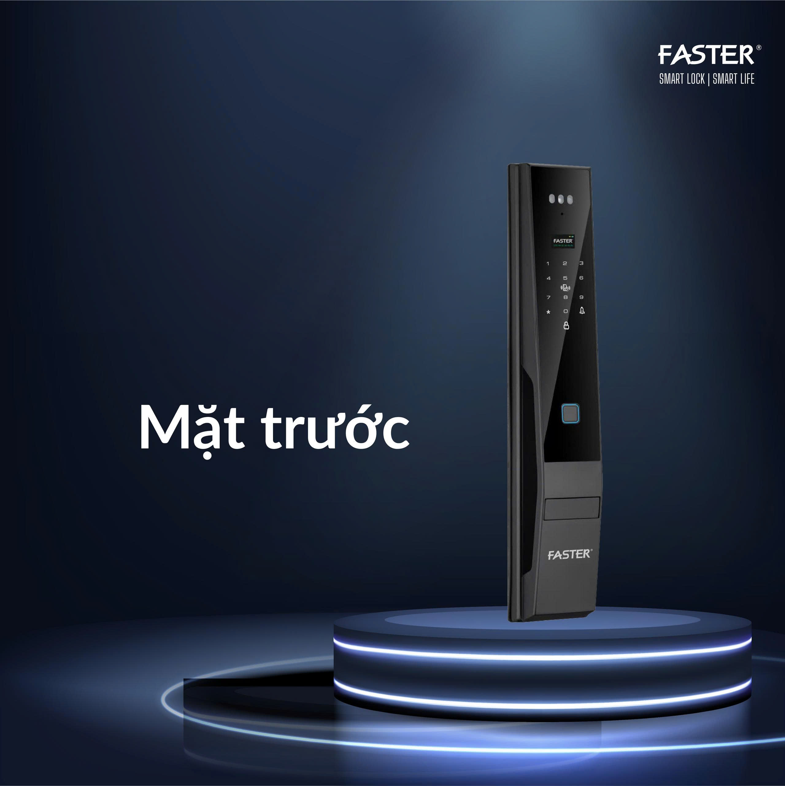 Khóa cửa nhận diện khuôn mặt FS006 Pro