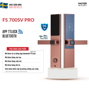 Khóa Cửa Vân Tay FS 700AC PRO