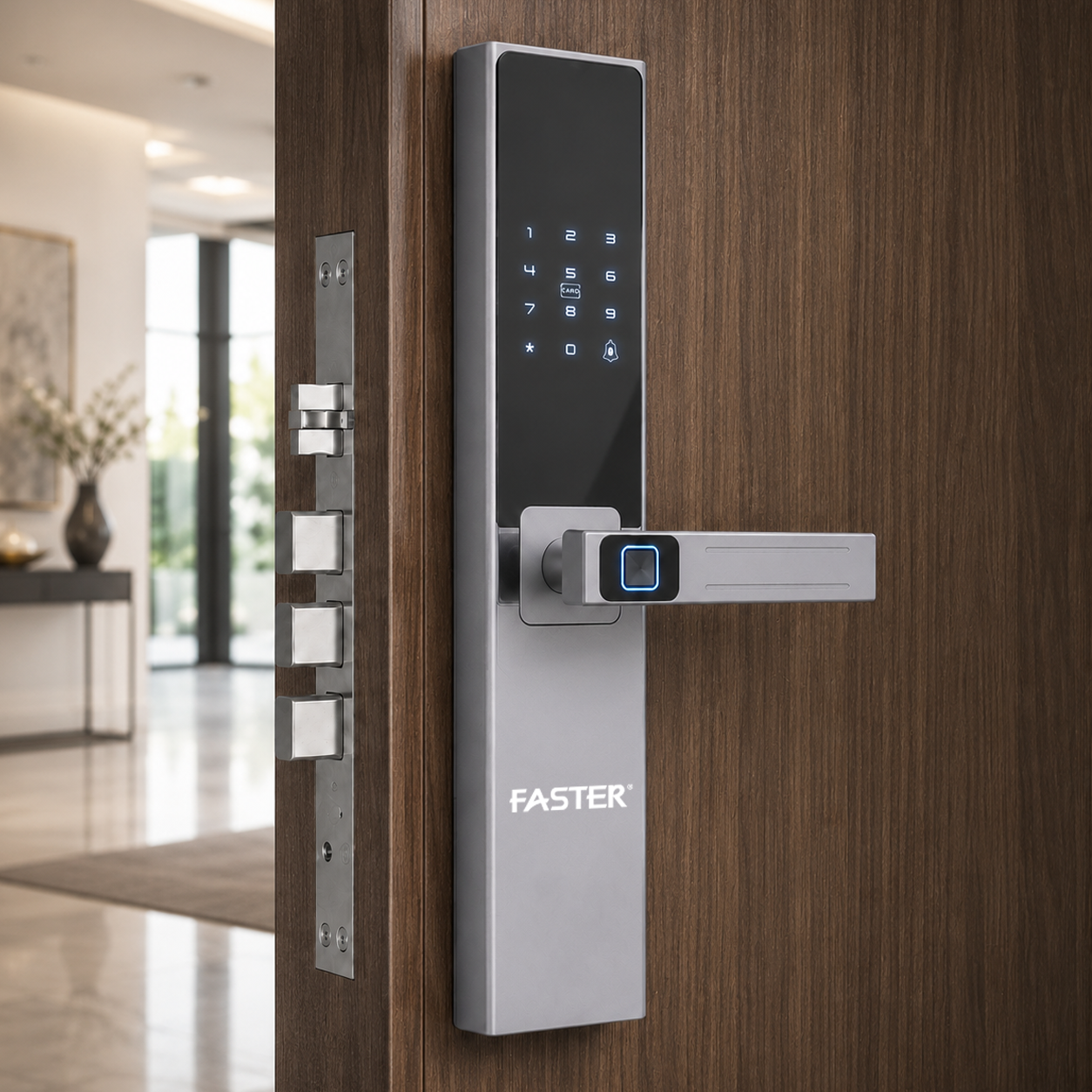 Ảnh thực tế khóa cửa vân tay FS 700 SV PRO