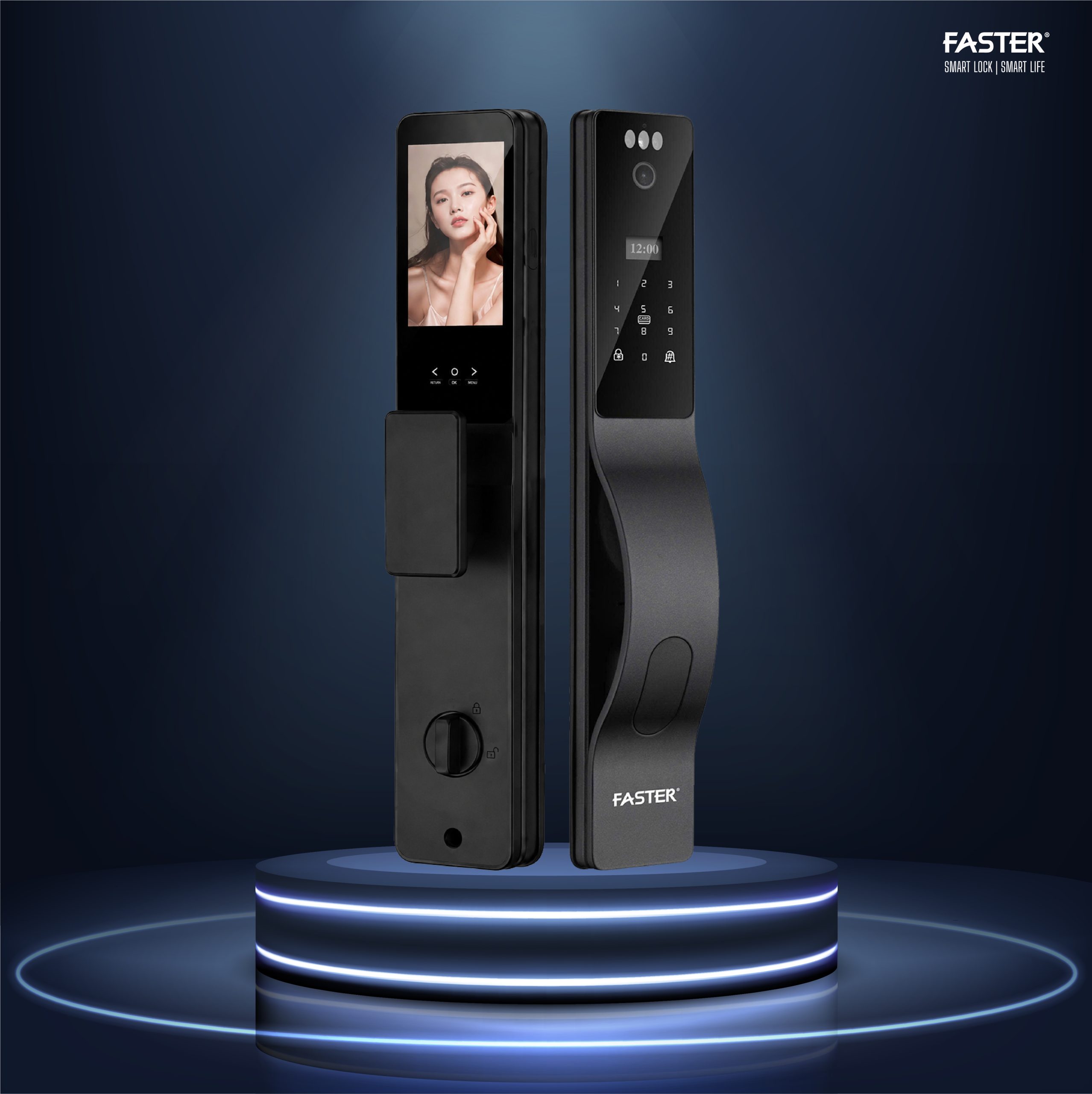 khóa cửa nhận diện khuôn mặt FS 669