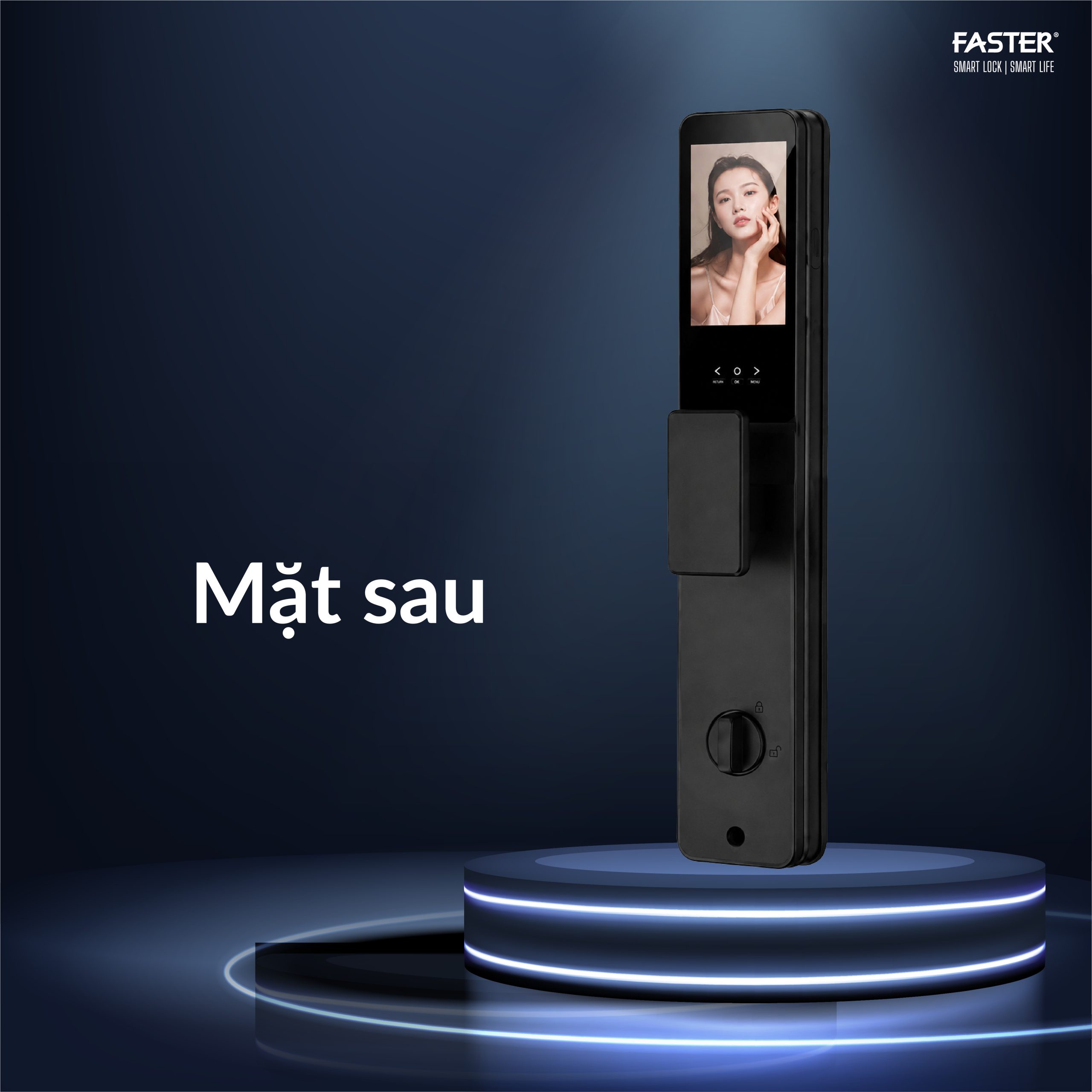 khóa cửa nhận diện khuôn mặt FS 669