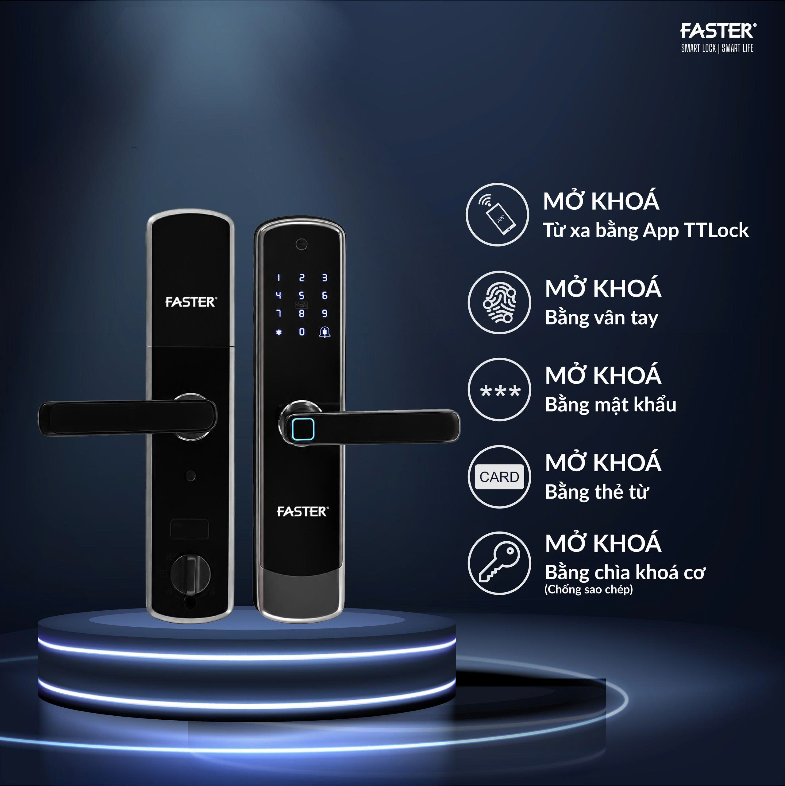 Khóa Cửa Vân Tay FS 686