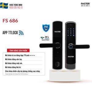 Khóa Cửa Vân Tay FS 686